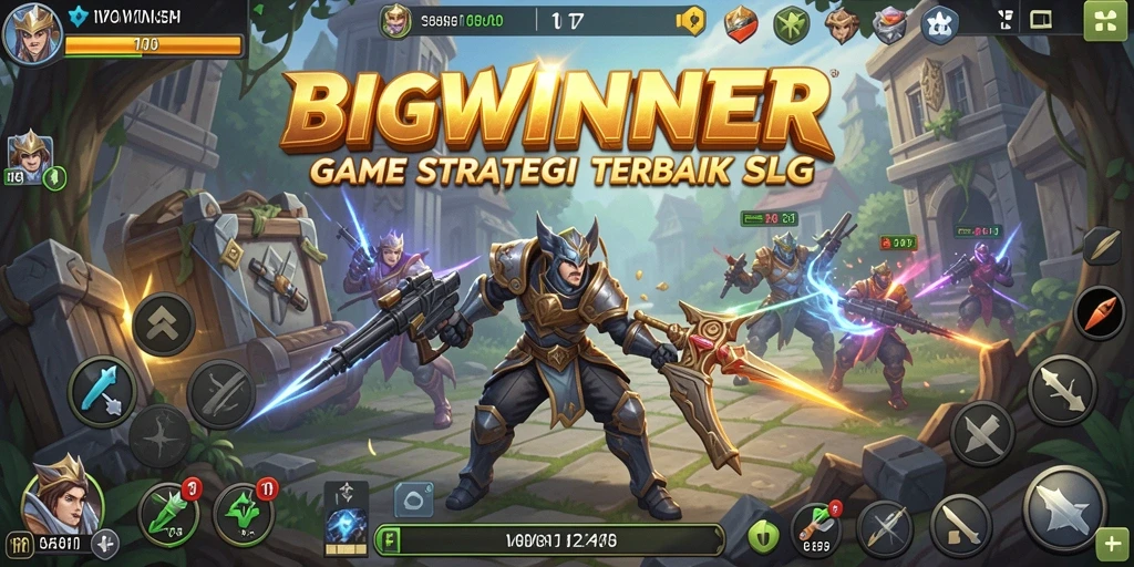 Tampilan menarik gameplay strategi dalam BIGWINNER.