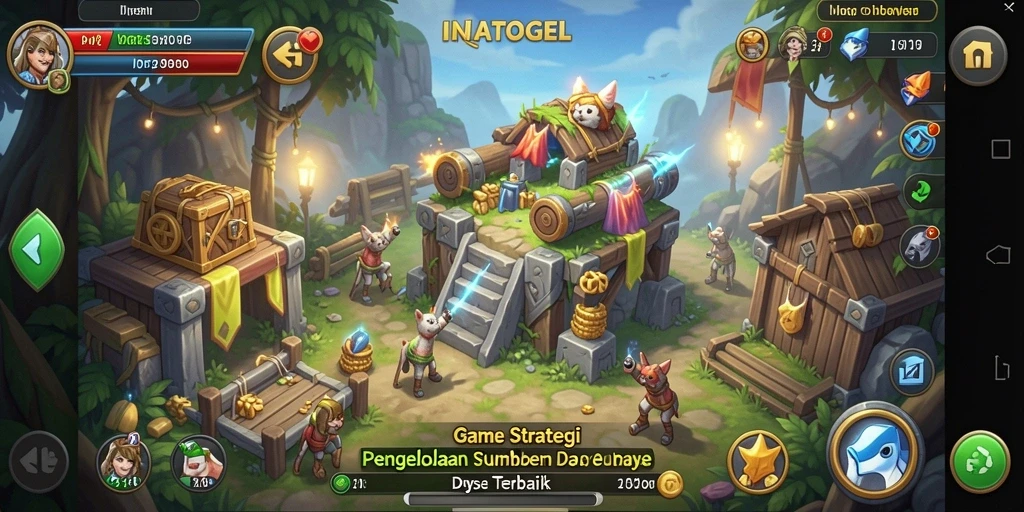 Tampilan gameplay INATOGEL yang memukau dan strategis.