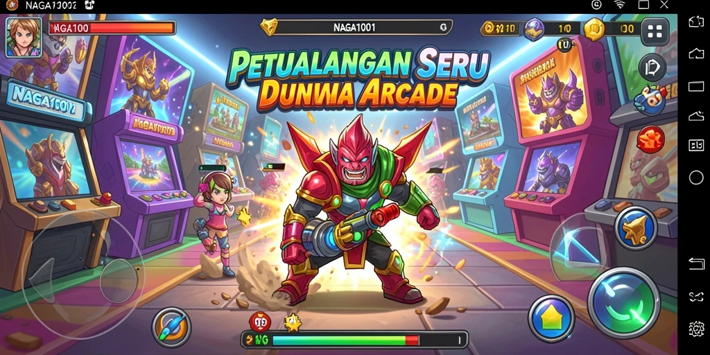 Tangkapan layar gameplay NAGA1001 yang seru dan penuh warna.