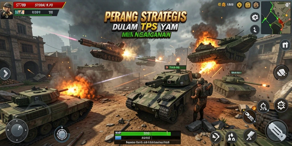 Tampilan gameplay ST789 yang menegangkan dengan aksi tembak-menembak yang seru.